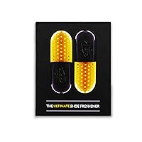Crep Protect Shoe Refresher Pill - Ultimate Sneaker Deodorant, Odor Eliminator, Fresh Cotton Fragrance (Pack of 2)