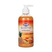 Clorox Scentiva Liquid Hand Soap | 14 oz Liquid Hand Wash with Aloe Vera & Provitamin B5 | Bleach-Free Scented Hand Soap for Kitchen or Bathroom, Hawaiian Sunshine Scent