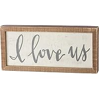 Primitives by Kathy 38506 Inset Hand-Lettered Box Sign, 12