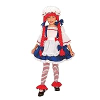 Rubie's Child's Rag Doll Costume, Medium