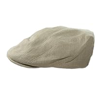 Biddy Murphy Irish Linen Newsboy Hat, Slim Fit Flat Cap for Men, Lightweight, Ivy, Scally, Gatsby, Cabbie Style, Imported from Ireland
