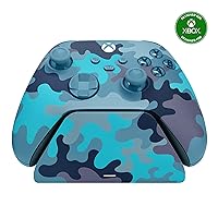 Razer Universal Quick Charging Stand for Xbox Series X|S: Magnetic Secure Charging - Perfectly Matches Xbox Wireless Controllers - USB Powered - Mineral Camo (Controller Sold Separately)