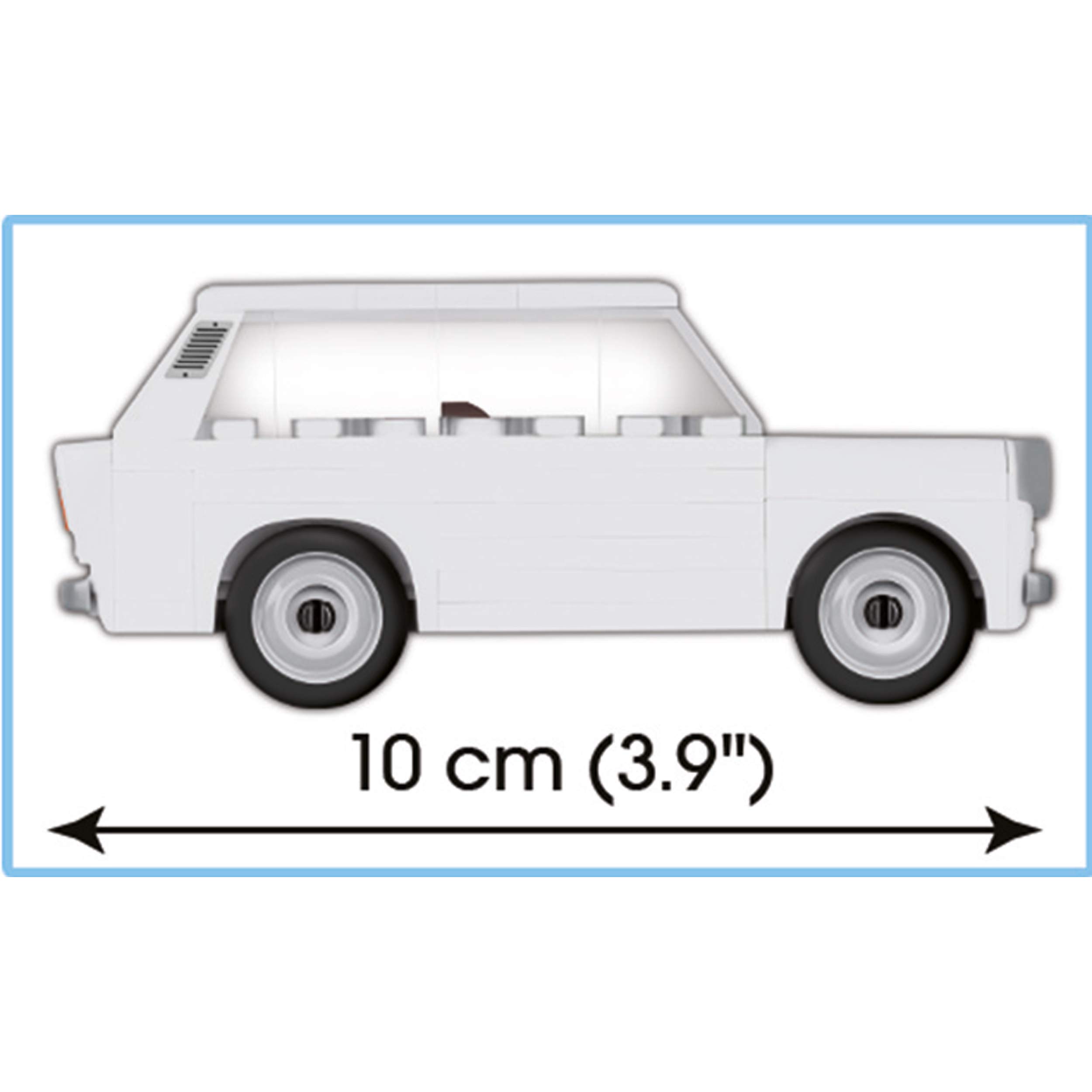 Cobi COB24540 Trabant 601 Universal (74 pcs) Other License Brick Built Model kit