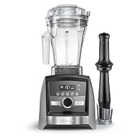 A3500 Ascent Series Smart Blender, Professional-Grade, 48 oz. Container, Brushed Stainless Finish