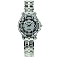 Seiko Women's SXDE41 Stainless Steel Analog with Silver Dial Watch