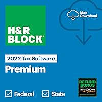 H&R Block Tax Software Premium 2022 with Refund Bonus Offer (Amazon Exclusive) [Mac Download] (Old Version) H&R Block Tax Software Premium 2022 with Refund Bonus Offer (Amazon Exclusive) [Mac Download] (Old Version) Mac Online Code PC Online code PC/MAC Activation Code by Mail