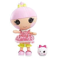 Lalaloopsy Littles Doll- Trinket Sparkles and Pet Yarn Ball Kitten, 7