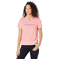 Tommy Hilfiger Women's Adaptive Polo Shirt With Zipper Closure