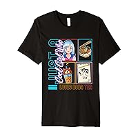 Girl Who Loves Boba Tea, Anime Otaku Girl Japan Kawaii Ramen Premium T-Shirt