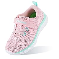 Kids Toddler Sneakers Running Walking Sports Shoes for Boys Girls Breathable Lightweight Outdoor Slip-Ons