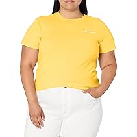 Champion Women'S Tshirt, Classic Short Sleeve Tshirt Lightweight Tee For Women, Script Logo Plus Size Available
