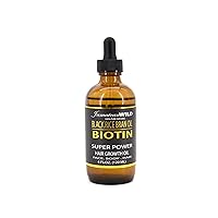 Black Rice Oil Hair Growth Oil 4oz - BIOTIN | Super Power Hair Growth Oil for Face,Body, Hair (4 OZ)