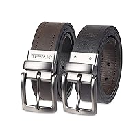 Columbia Men’s Two-In-One Reversible Casual Jeans Belt