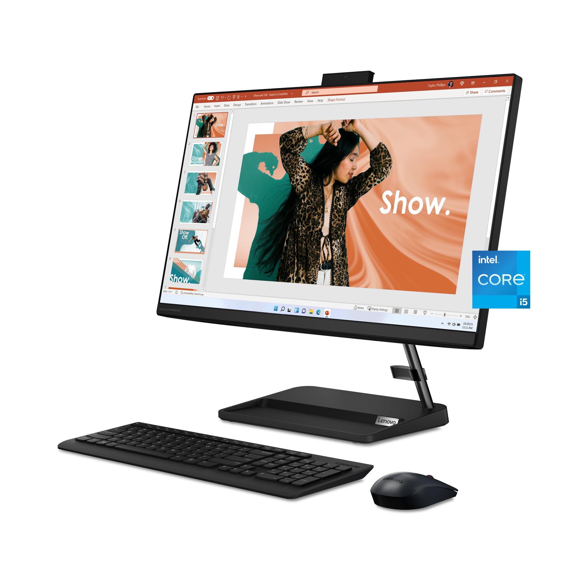 Lenovo IdeaCentre AIO 3i - (2023) - All in One Desktop - PC Computer - Mouse & Keyboard Included - 23.8