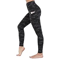 Fengbay High Waist Yoga Pants, Pocket Yoga Pants Tummy Control Workout Running 4 Way Stretch Yoga Leggings