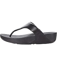 FitFlop Women's Lulu Leather Toe-Post Thong Sandals