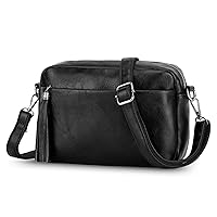 Asvert Women Shoulder Bag Small Crossbody Bags Ladies Mobile Phone Bag for Hanging Modern Handbag with Adjustable Shoulder Strap