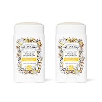 Pit-Pourri All Day-All Over Natural Deodorant, Coconut Vanilla and Sandalwood - 2 Oz (Pack of 2)