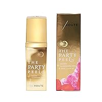 The Route Beauty THE PARTY PEEL Golden Illuminizing Peel: Exfoliates, Revives and Retextures (1.0 Fl Oz)