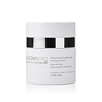 Glowbiotics Probiotic Multi-Brightening Anti-Aging Cream: Hydrating & Firming Moisturizer, Soothes and Repairs Skin with Antioxidants, Caffeine, and Vitamin E