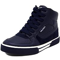 NAUTICA Kids Sneaker: Lace-Up Fashion Shoe with Boot-Like High Top Design for Boys and Girls (Big Kid/Little Kid Sizes) - Horizon
