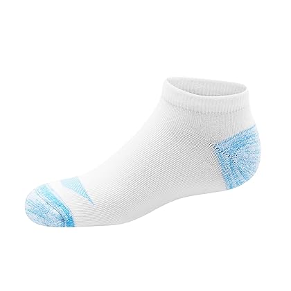 Hanes Girls' Cool Comfort Ankle, 12-Pair Pack Fashion Liner Socks