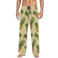 ALAZA Men's Pineapples Watermelon Sleep Pajama Pant