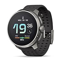 SUUNTO Race Sports Watch, GPS Tracker w/Clearer AMOLED Touchscreen, Dual-Band GNSS & Global Offline Map, 26-Day Standby, Supports 95+ Sports for Traning Insights & Recovery Metrics, Sapphire Lens,Ti