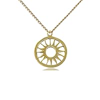 New Buddha Wheel Sterling-silver Pewter Brass Charm Necklace Pendant Jewelry