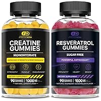 Creatine Gummies & Resveratrol Gummies Bundle