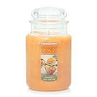 Yankee Candle Mango Ice Cream Large Jar Candle