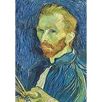 Ruled Notebook - Self-Portrait (1889): Vincent van Gogh Painting | Book for Use as a Journal or to Write Notes