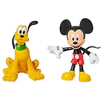 Disney Mickey Mouse and Pluto Action Figure Set Toybox