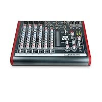 Allen & Heath ZED-10 - Touring Quality Audio Mixer with 2 Mic/Line, 2 Mic/Line/DI, 3 Stereo Line and USB I/O (AH-ZED-10),Black and Red