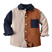 Summer Boys Shirts Toddler Boys Long Sleeve Winter Autumn Shirt Tops Coat Outwear for Babys Clothes Muscle Shirt