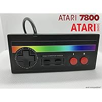PIGMOON Liphontcta Atari Joystick 7800 2600 Controller Control Pad Commodore 64 - RAINBOW