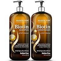 Biotin Shampoo and Conditioner set for Hair Growth and loss 16 fl oz