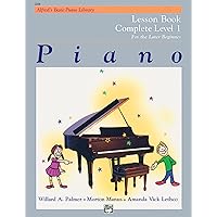 Piano Lesson Book: Complete Level 1, for the Later Beginner Piano Lesson Book: Complete Level 1, for the Later Beginner Paperback Kindle