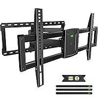 USX MOUNT UL Listed Full Motion TV Wall Mount for 37-90 Inch TVs up to 150 lbs, TV Mount Bracket with Articulating Arms Pre-Assembled, Swivel and Tilt, Fits 16