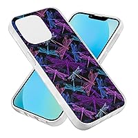 Camo Dragonfly Protective Phone Case Ultra Slim Case Shockproof Phone Cover Shell Compatible for iPhone 14 Pro Max