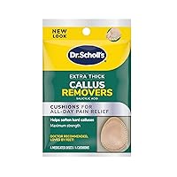 Extra Thick Callus Remover, 4ct // Helps Soften Hard Calluses and Cushions for All-Day Pain Relief