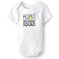 The Children's Place Baby and Newborn Short Sleeve Graphic Bodysuit