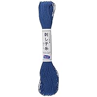 Olympus Sashiko 20m Skein Blue thread