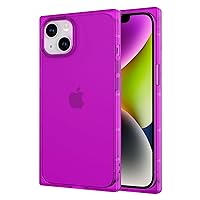 Cocomii Square Case Compatible with iPhone 11 - Luxury, Slim, Glossy, Show Off The Original Beauty, Anti-Yellow, Easy to Hold, Anti-Scratch, Shockproof (Neon Purple)