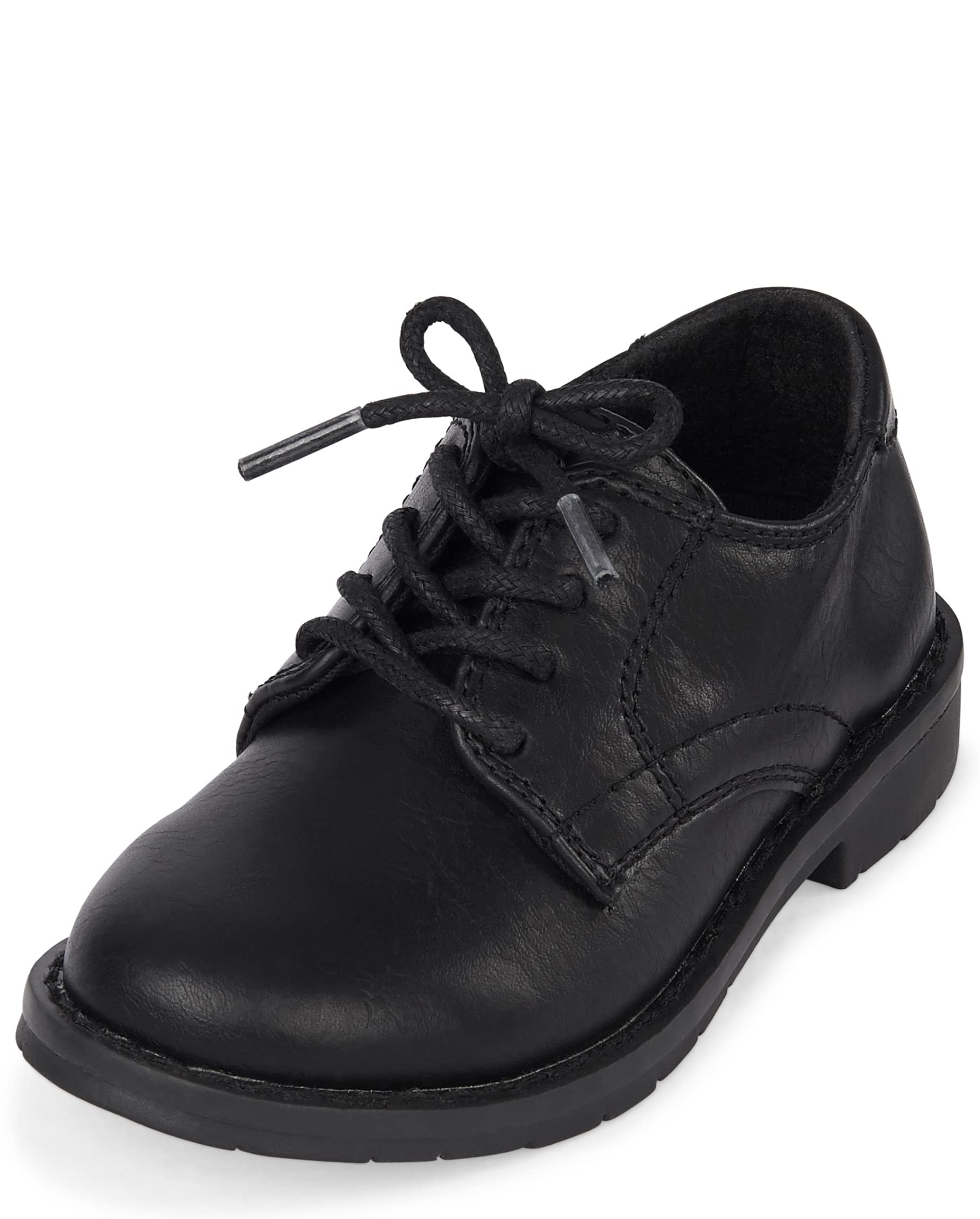 The Children's Place Unisex-Child and Toddler Lace Up Dress Shoes Penny Loafer