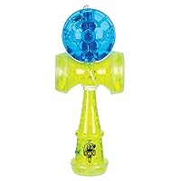 Duncan Toys Torch Light-Up Kendama Toy, Green and Blue