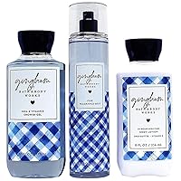 Gingham - The Daily Trio Gift Set Full Size - Shower Gel, Fine Fragrance Mist and Super Smooth Body Lotion - 2019 Gingham - The Daily Trio Gift Set Full Size - Shower Gel, Fine Fragrance Mist and Super Smooth Body Lotion - 2019