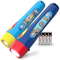 PAW Patrol Flashlights by Energizer (2-Pack), Paw Patrol Toys for Boys and Girls, Great Flashlights for Kids (Batteries Included)