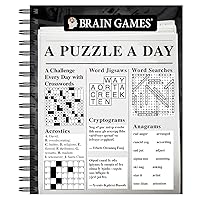 Brain Games - A Puzzle a Day Brain Games - A Puzzle a Day Spiral-bound