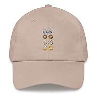 Check Out My Six Pack Donut BIte-Sized Dad Cap